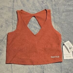 Beyond Yoga Rust Crop Top